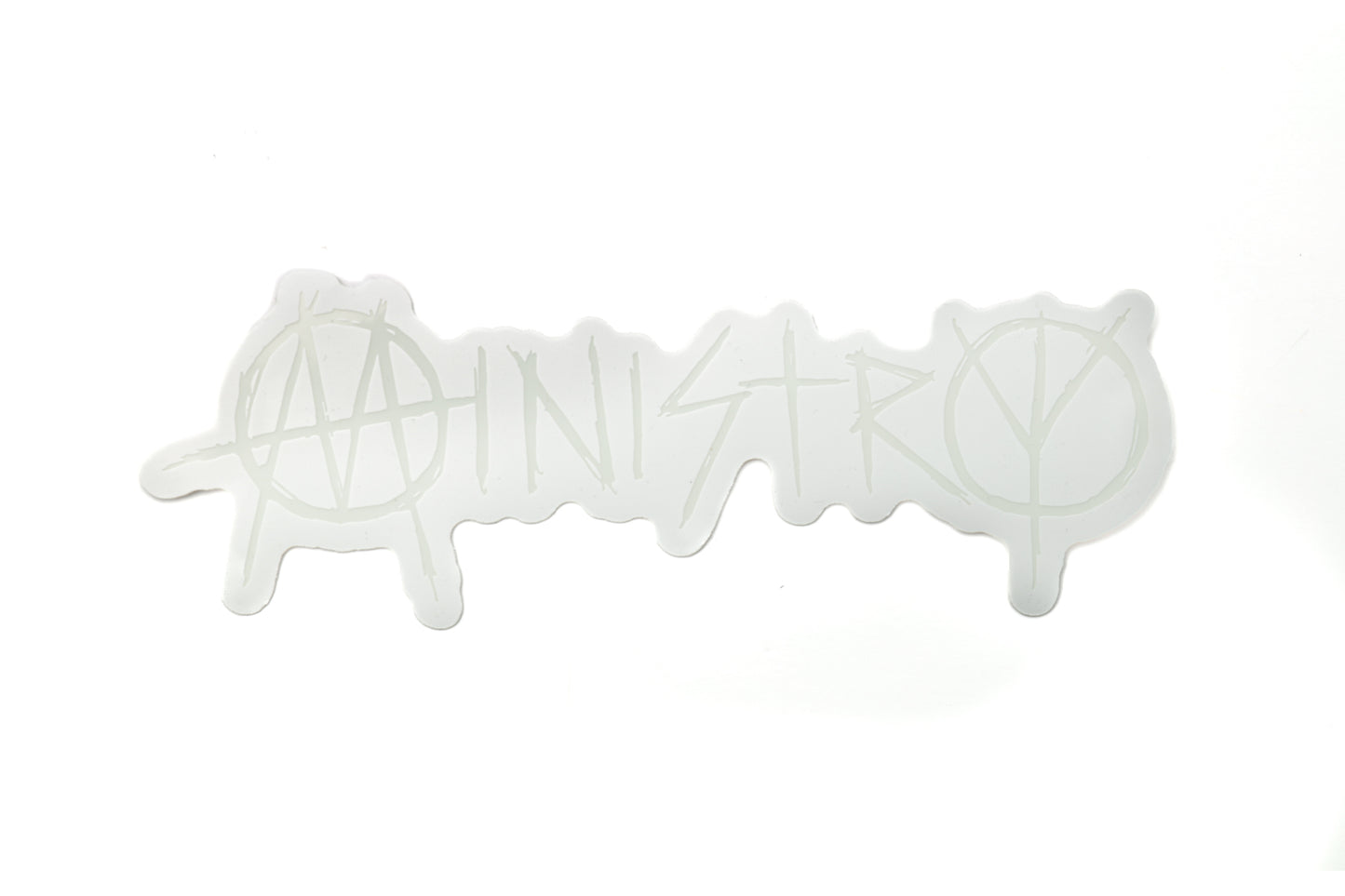 Anarchy Logo Glow In The Dark Car Decal