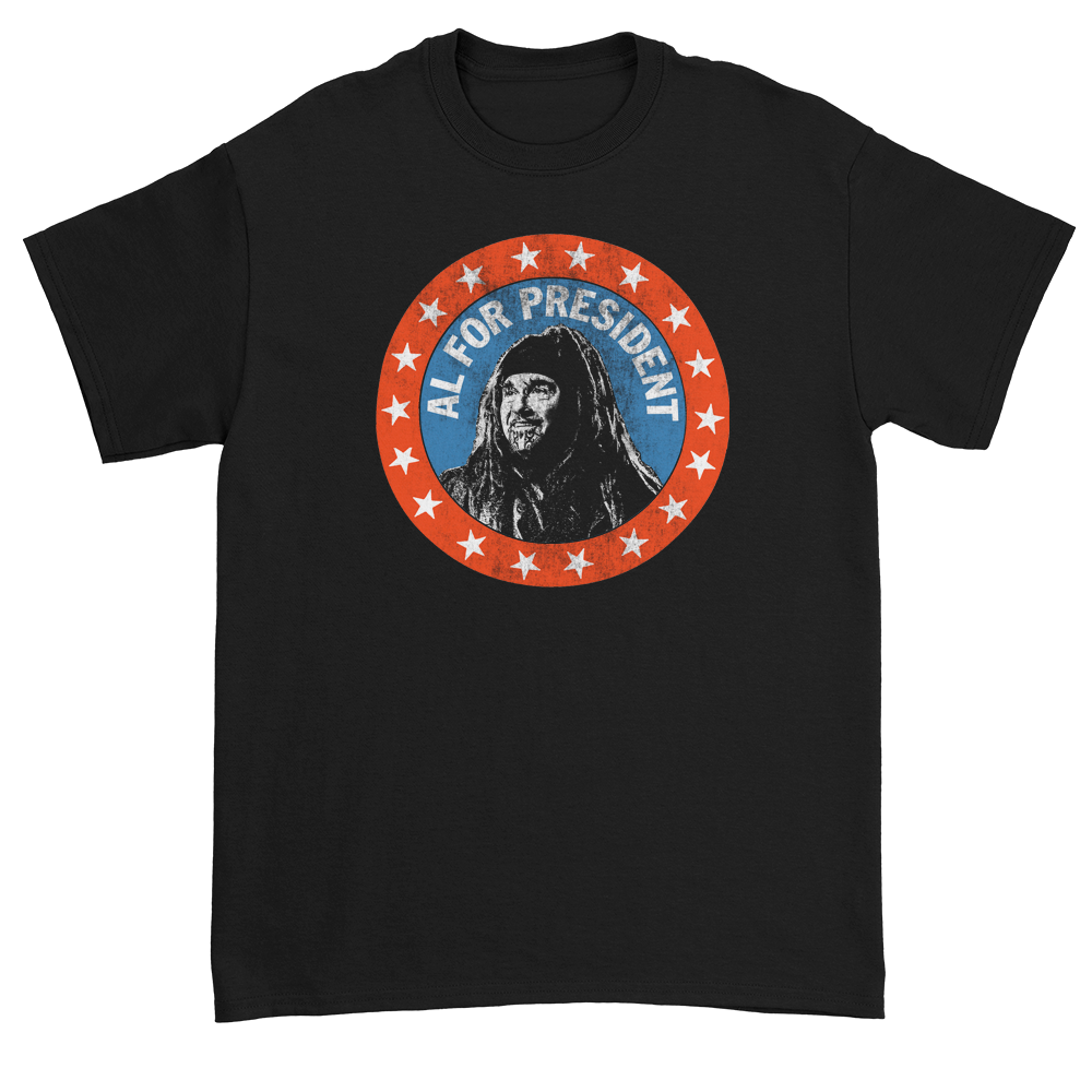Al For President T Shirt Black Ministry Store US