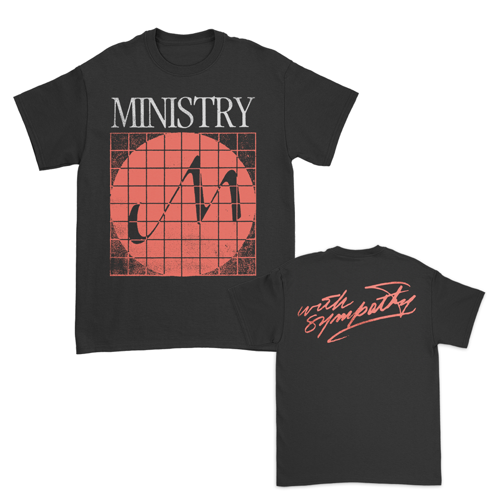 With Sympathy Grid Logo T-Shirt (Black) – Ministry Store US With Sympathy Grid Logo T-Shirt (Black) – Ministry Store US