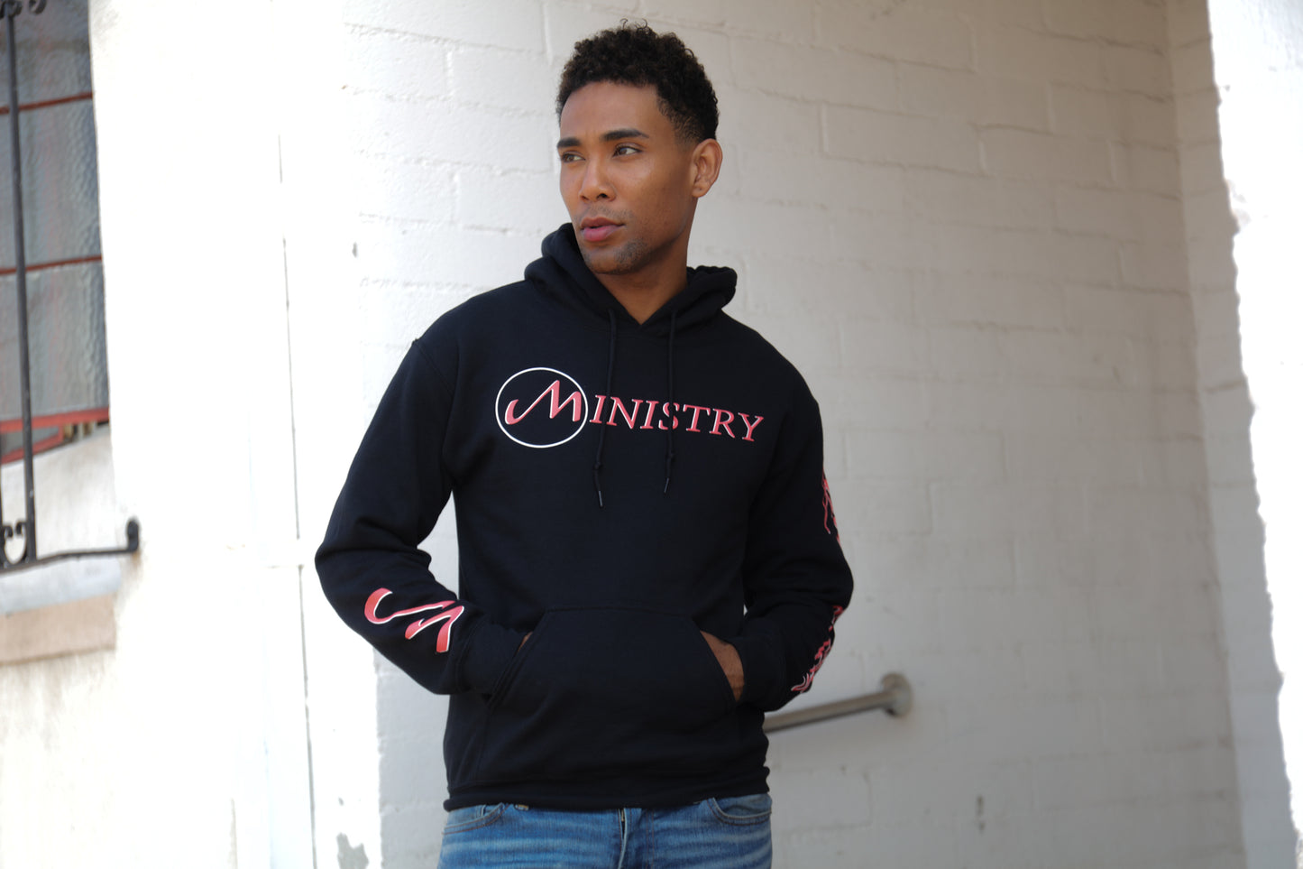 With Sympathy Pullover Hoodie (Black)