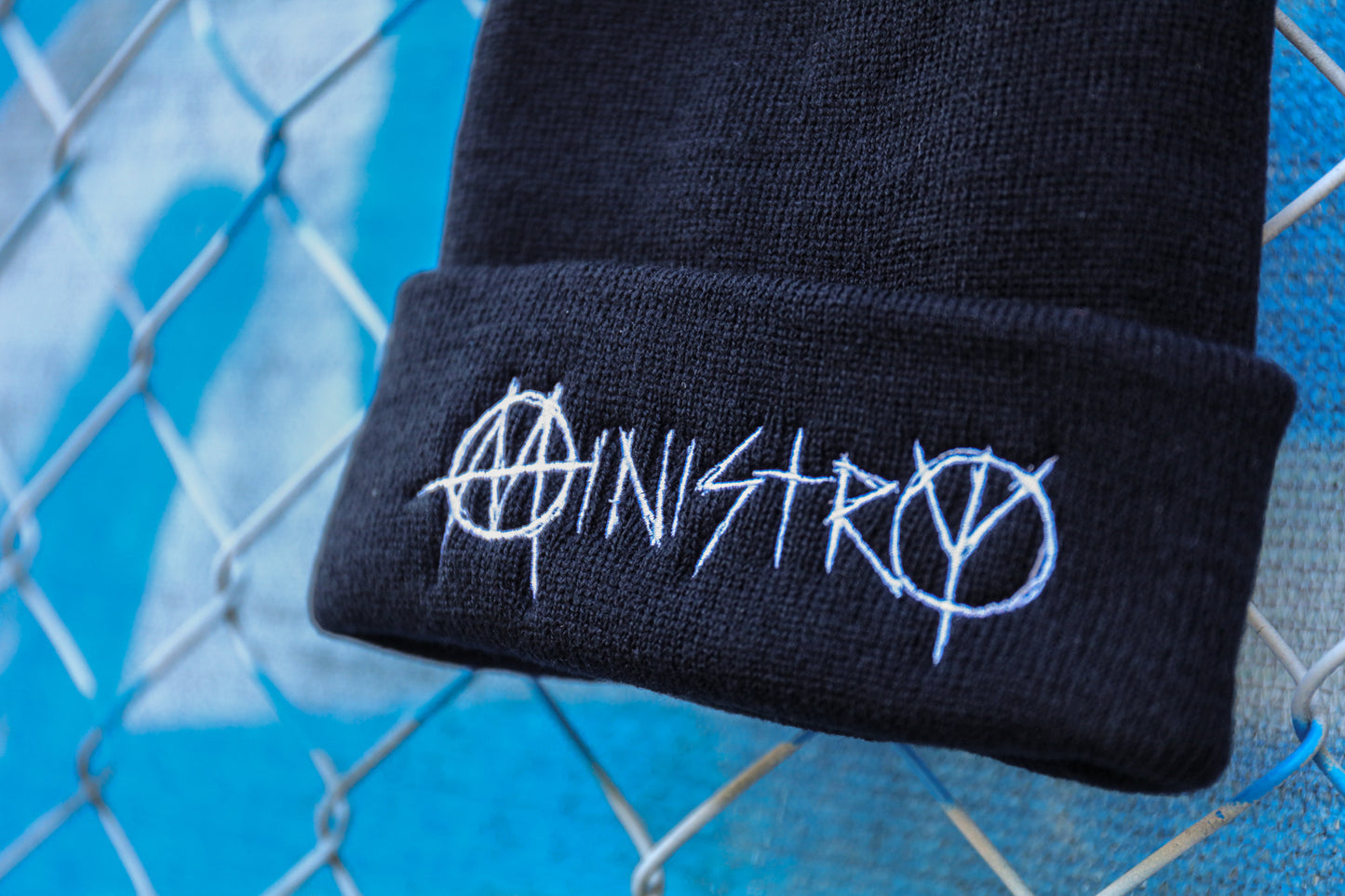 Moral Logo Cuff Beanie (Black)