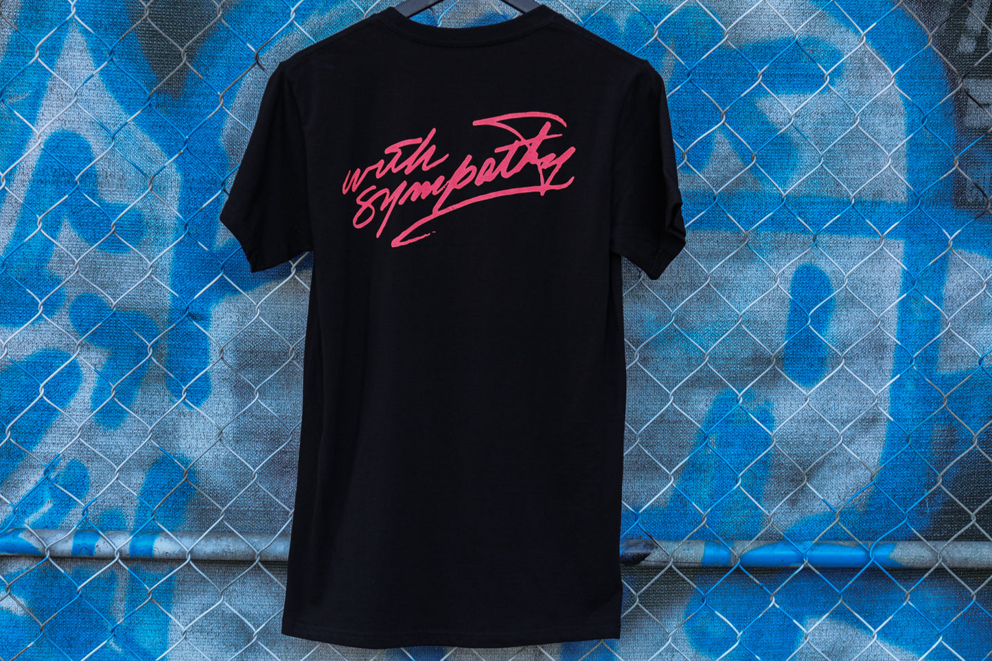 With Sympathy Grid Logo T-Shirt (Black)