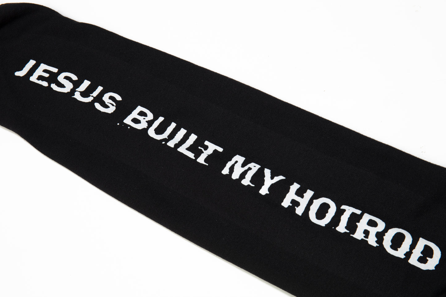 Jesus Built My Hotrod Pullover Hoodie (Black)