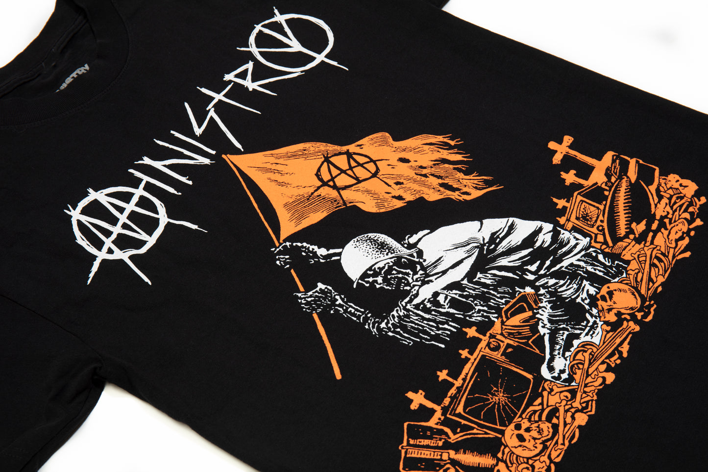 Flag Waver T-Shirt (Black)