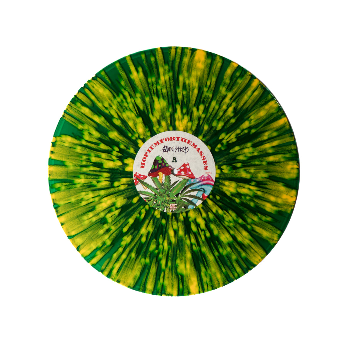 HOPIUMFORTHEMASSES LP (Green/Yellow)