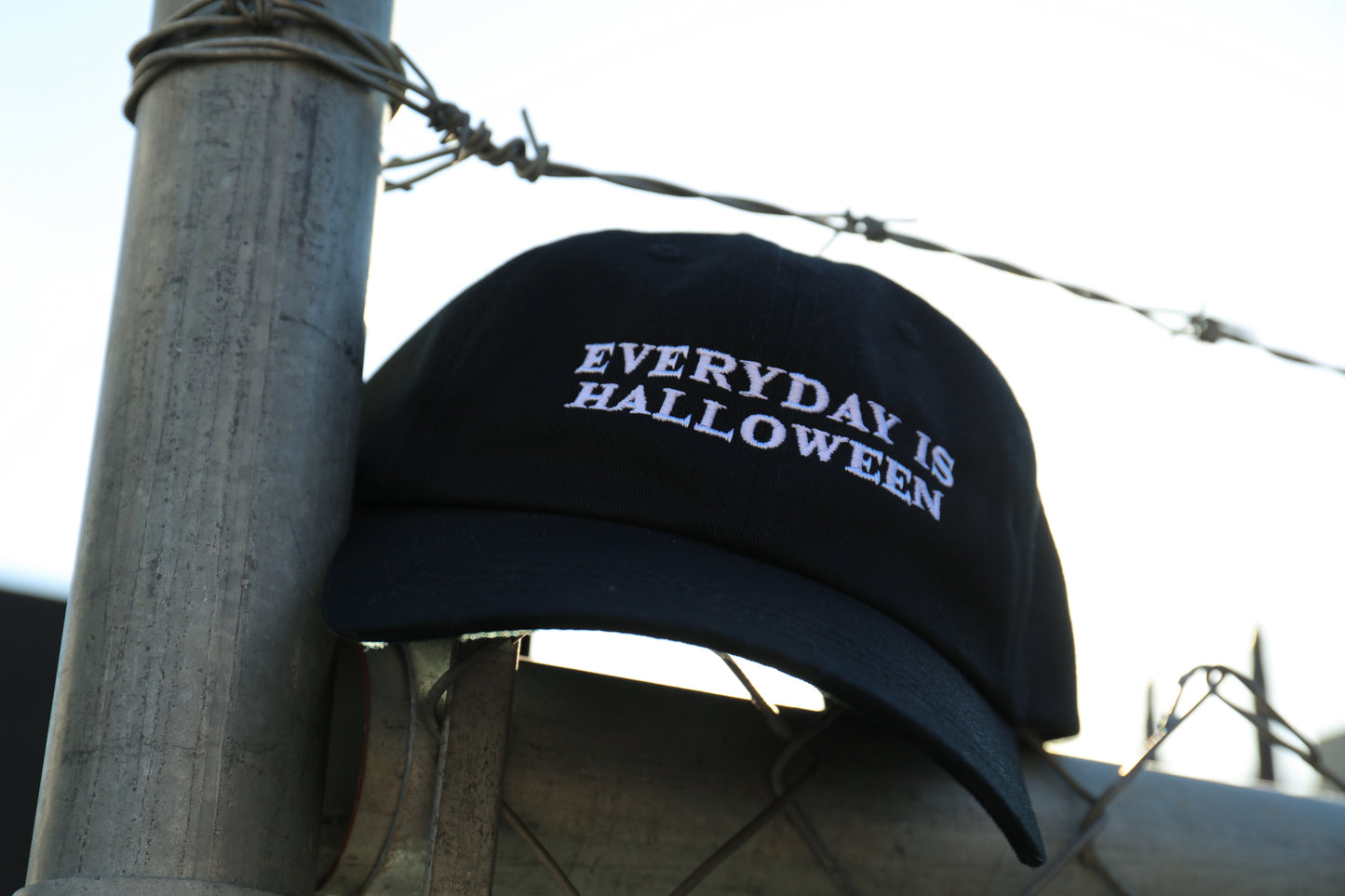 Everyday Is Halloween Dad Hat (Black)