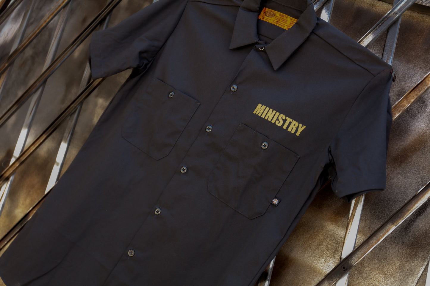 Pyramid Dickies Work Shirt (Black)