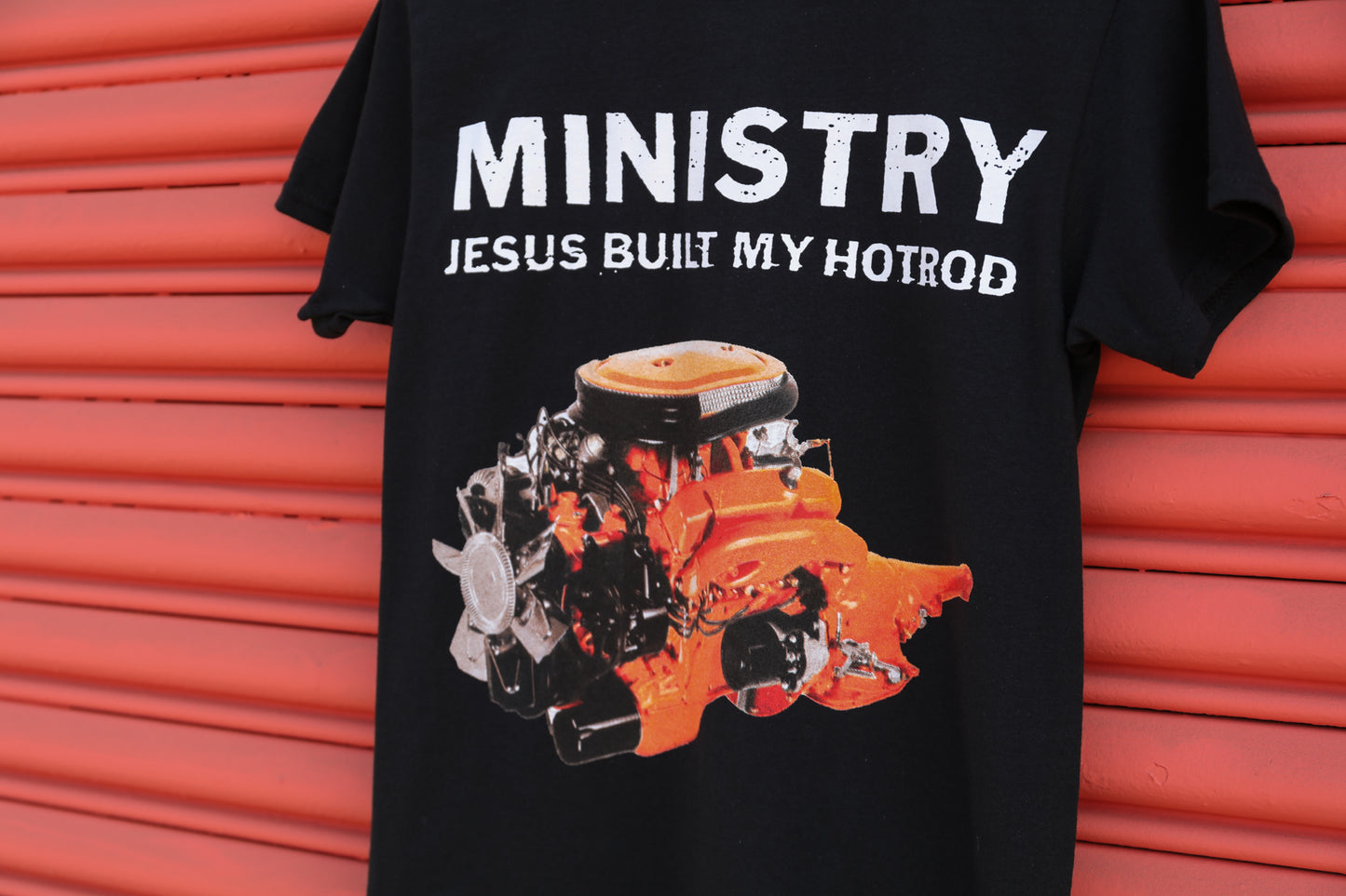 Jesus Built My Hotrod T-Shirt (Black)