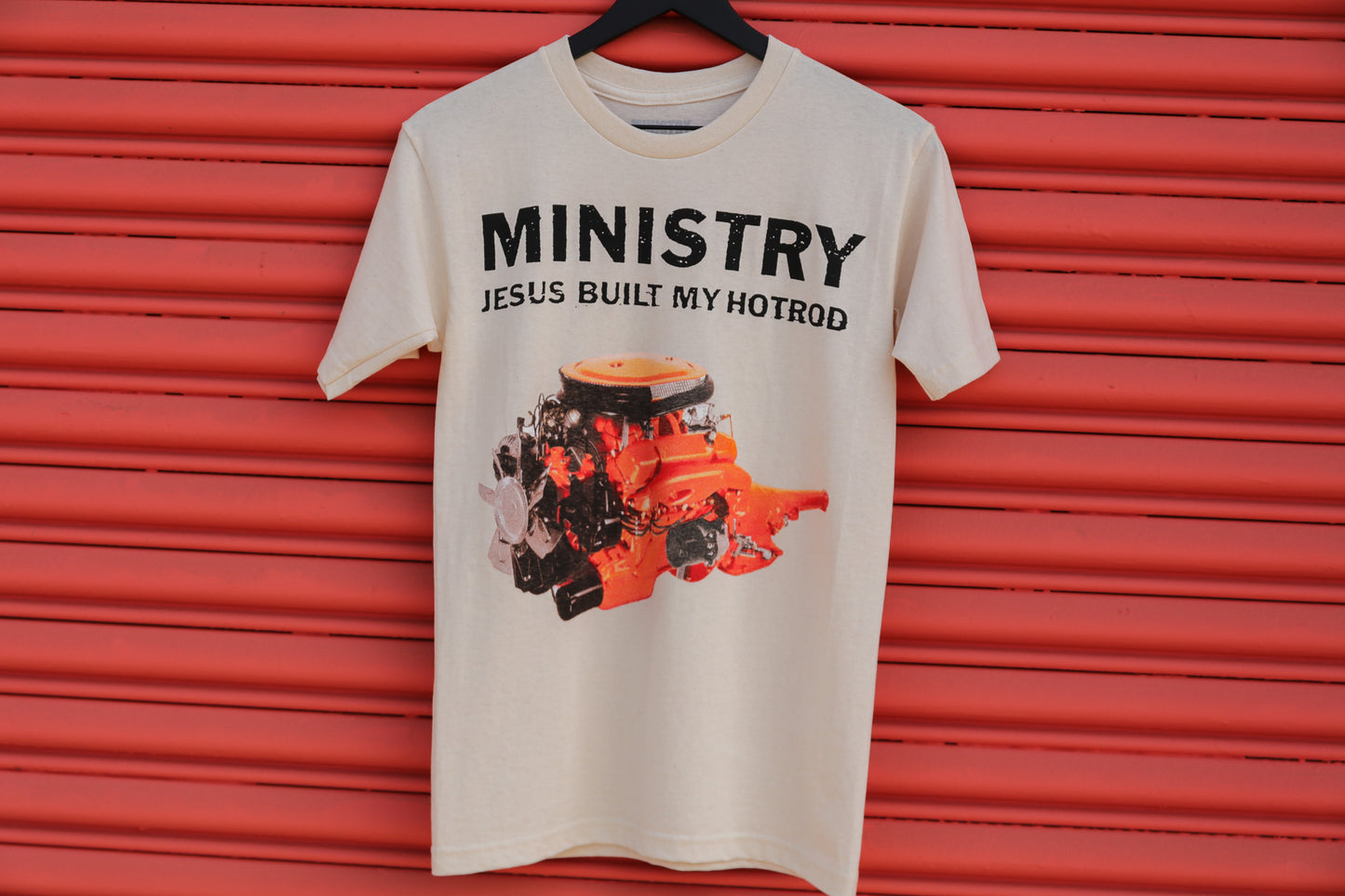 Jesus Built My Hotrod T-Shirt (Natural)