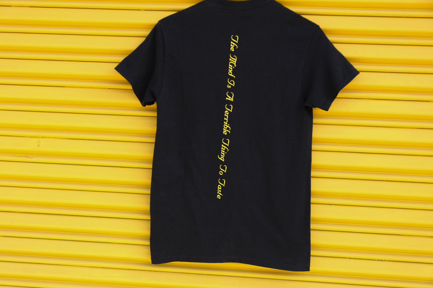 The Mind Is A Terrible Thing To Taste T-Shirt (Black)