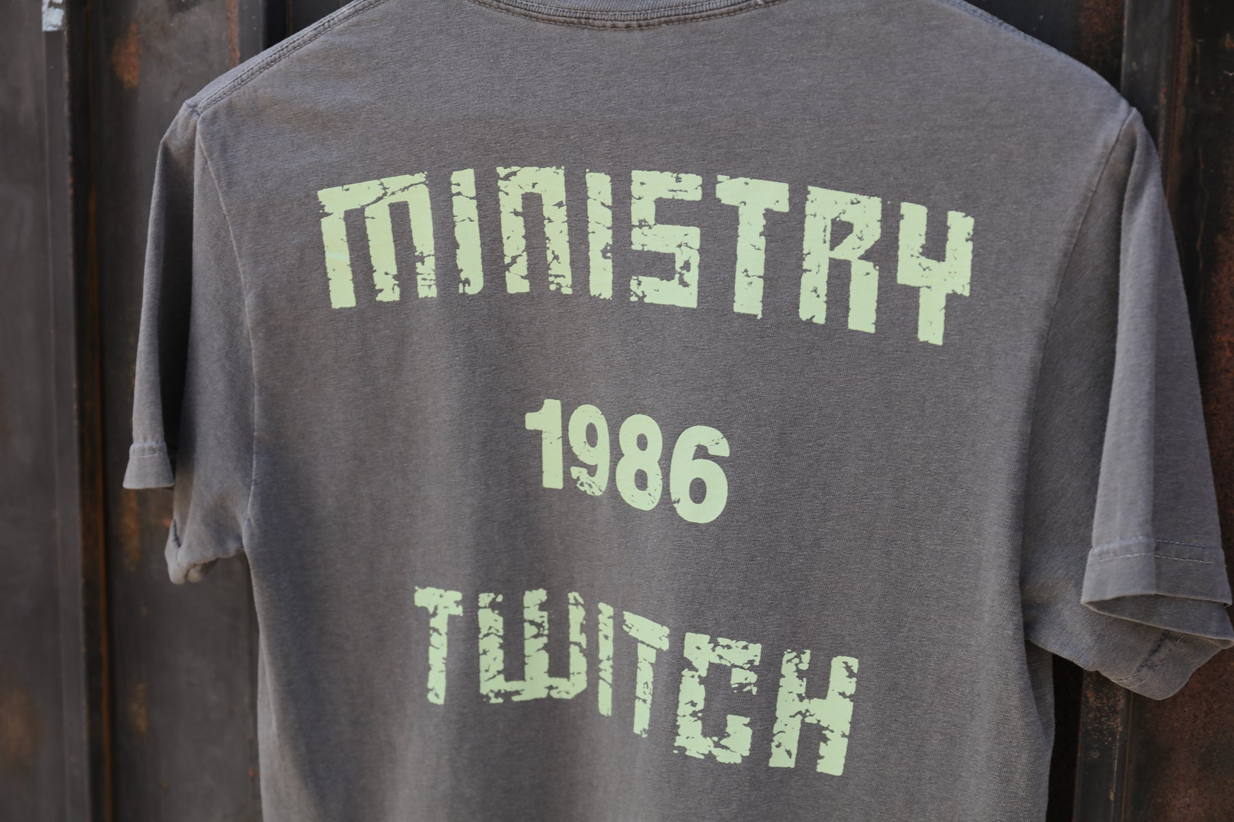 1986 Twitch T Shirt Vintage Black