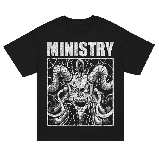 Machine Skull T-Shirt (Black)