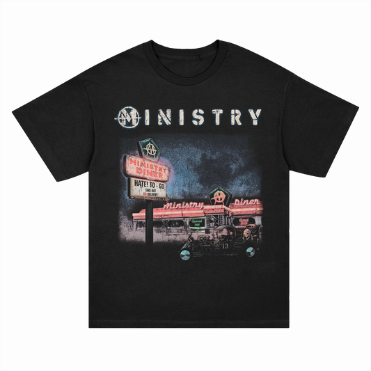 Ministry Hate To Go Diner T-Shirt (Black)