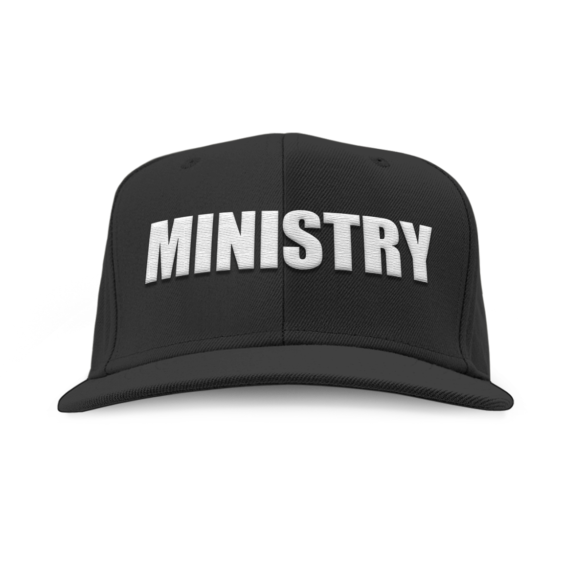 Bold Logo Snapback Hat (Black)