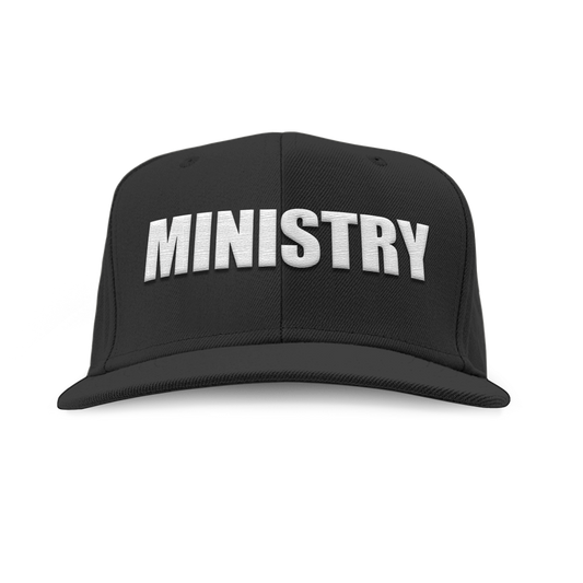 Bold Logo Snapback Hat (Black)