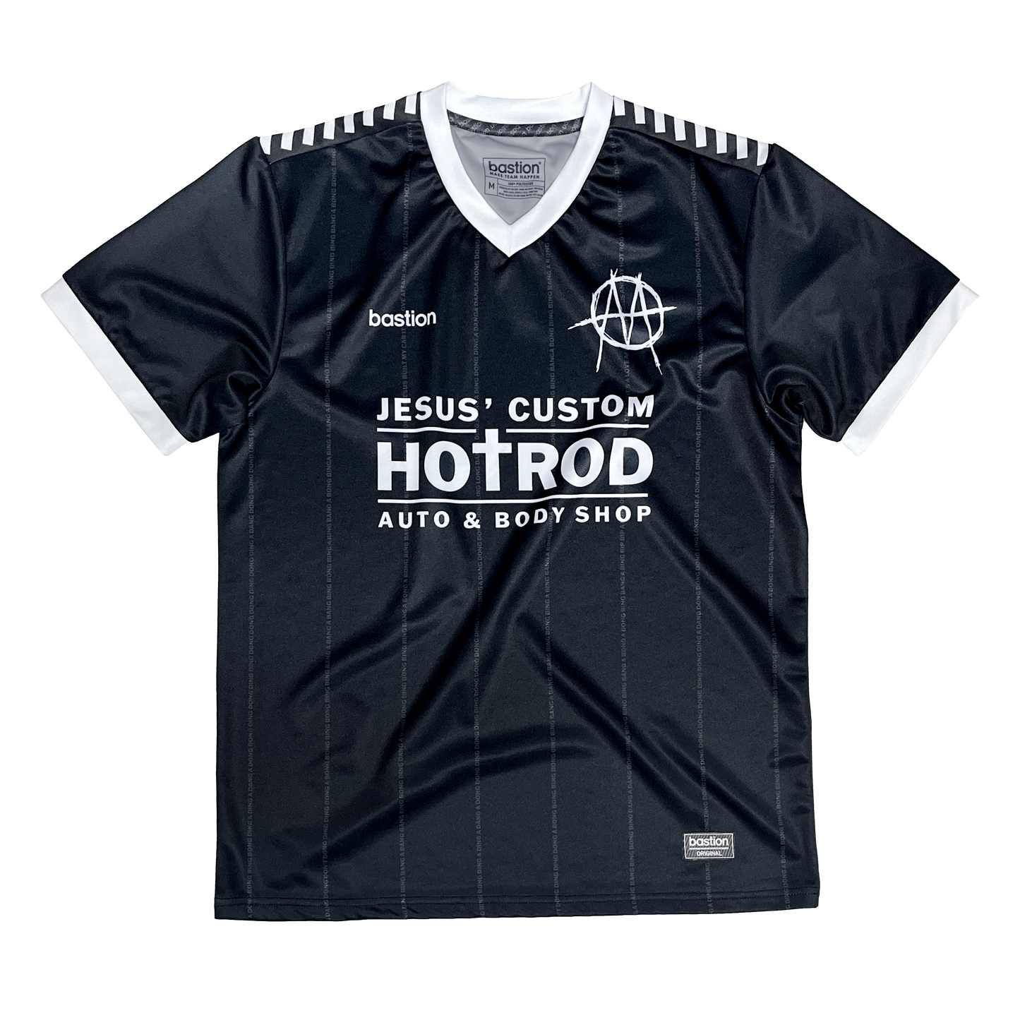 Jesus' Custom Hotrod Jersey (Black)