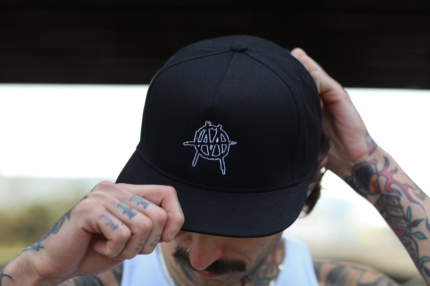 Hopium Snapback Hat (Black)