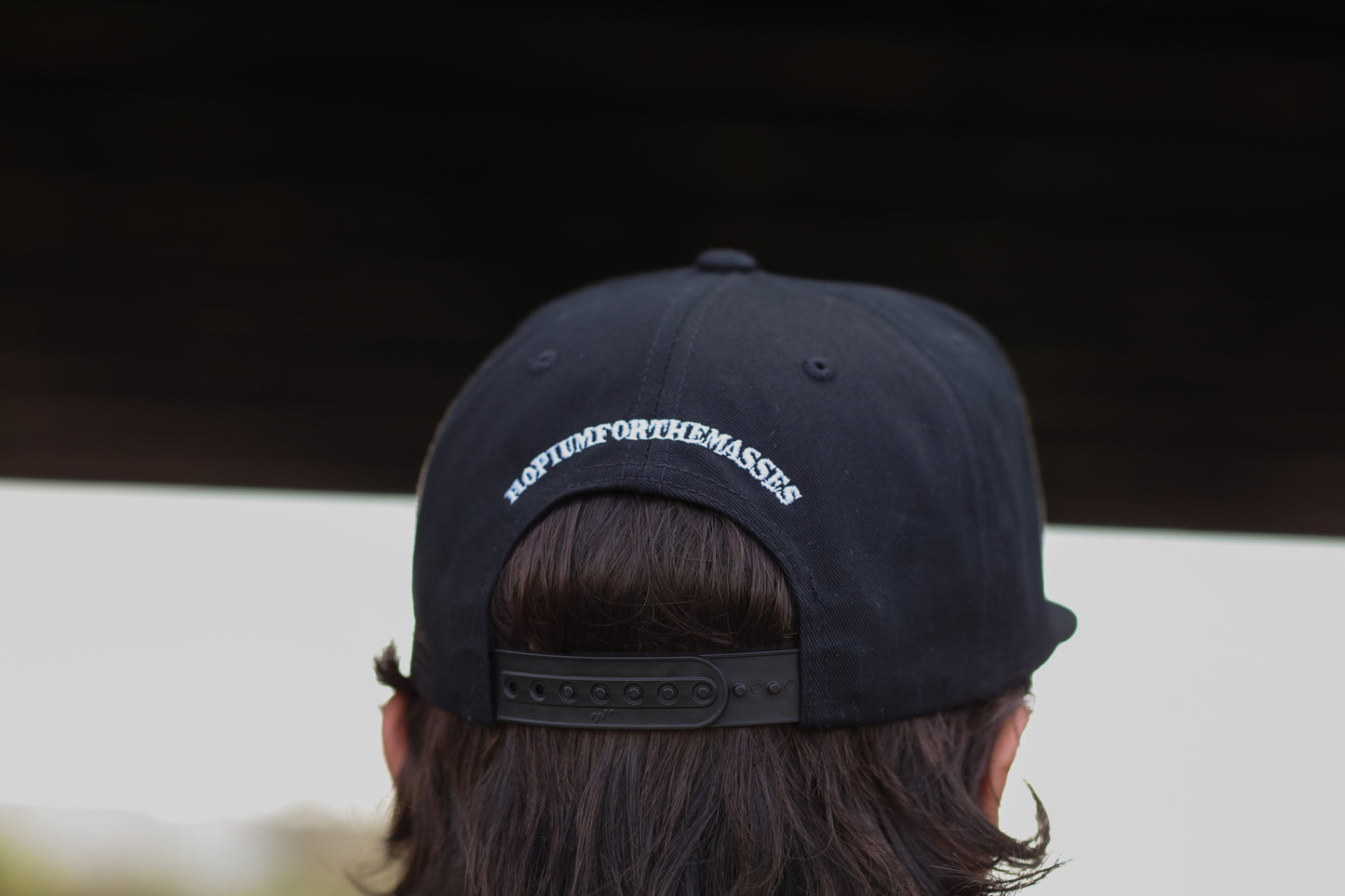 Hopium Snapback Hat (Black)