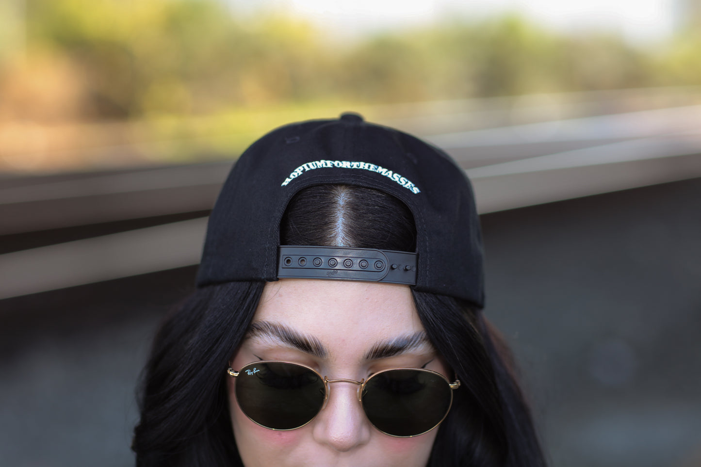 Hopium Snapback Hat (Black)