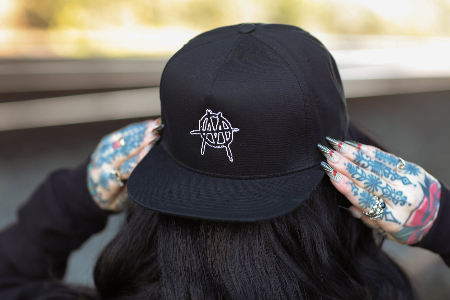 Hopium Snapback Hat (Black)