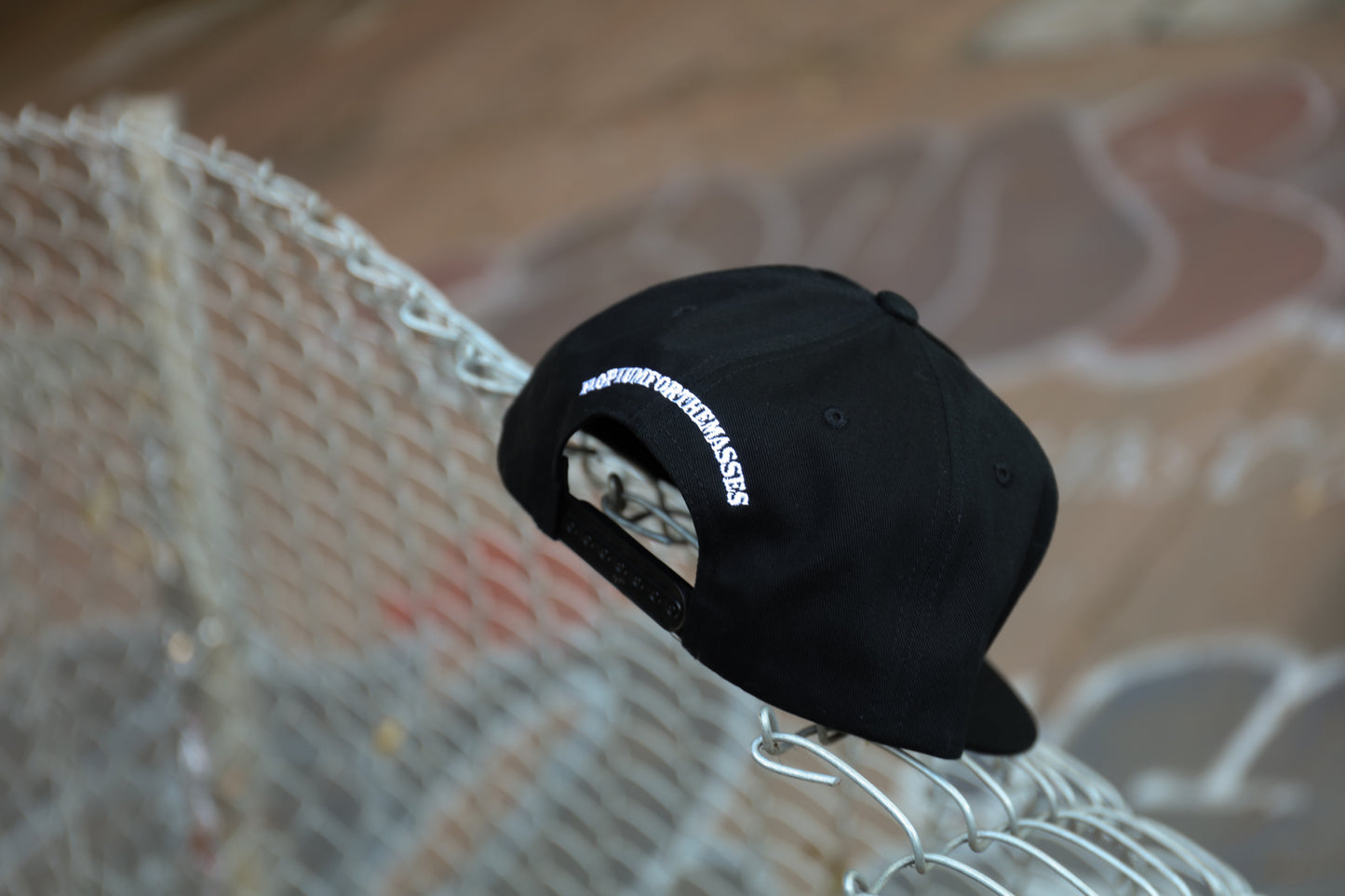 Hopium Snapback Hat (Black)