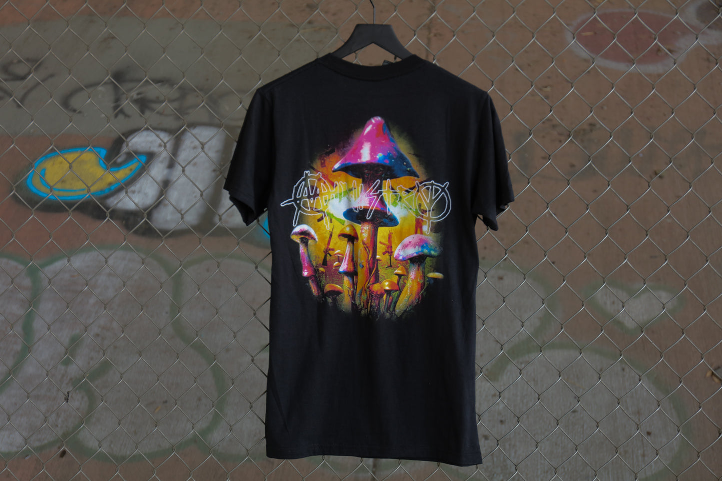 Hopium Mushroom T-Shirt (Black)