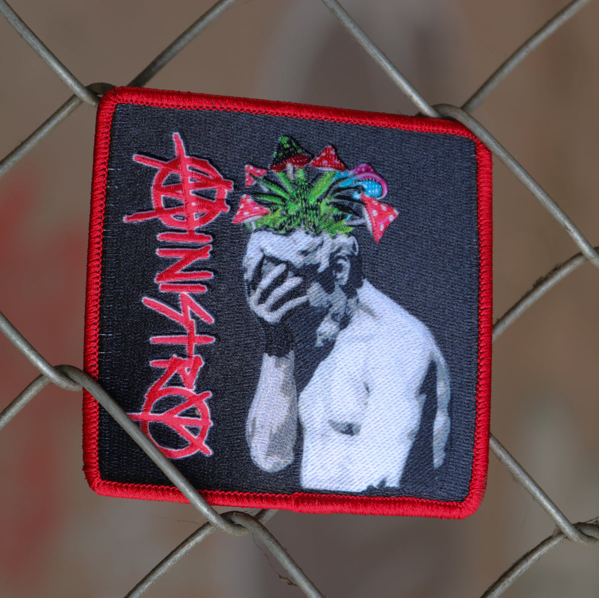 Hopium Album Patch (Black/Red)