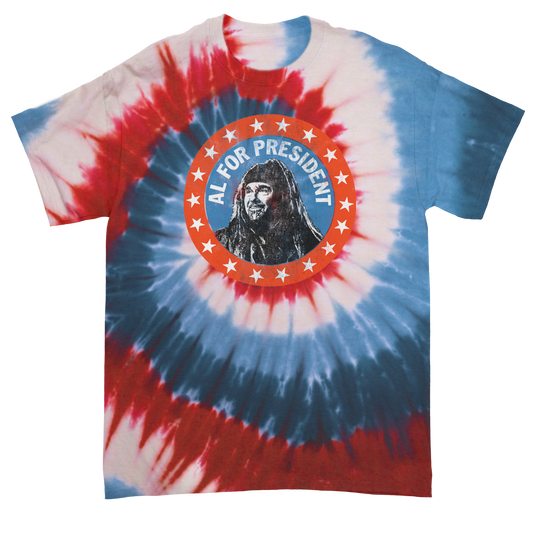 Al For President T-Shirt (Patriot Dye)