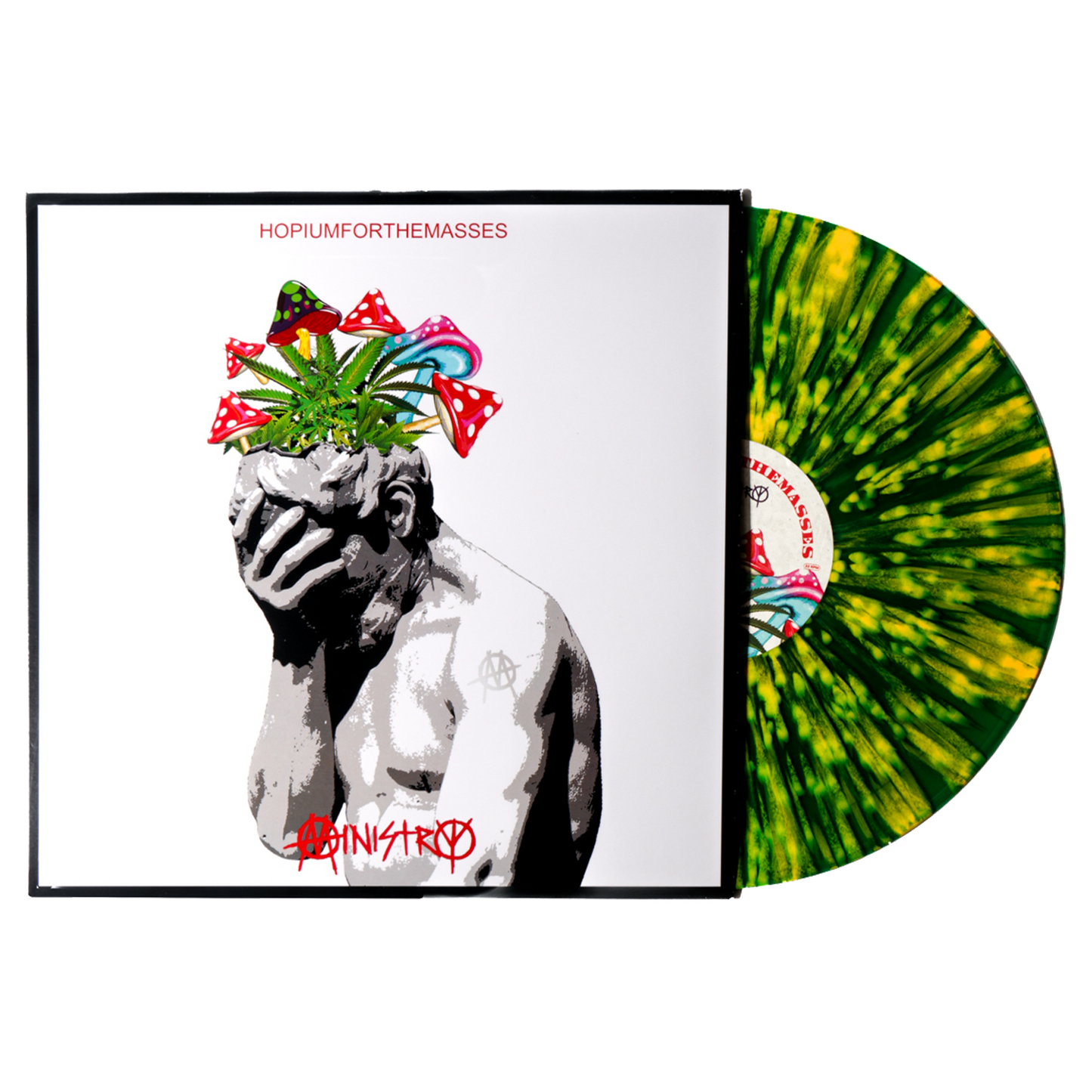 HOPIUMFORTHEMASSES LP (Green/Yellow)