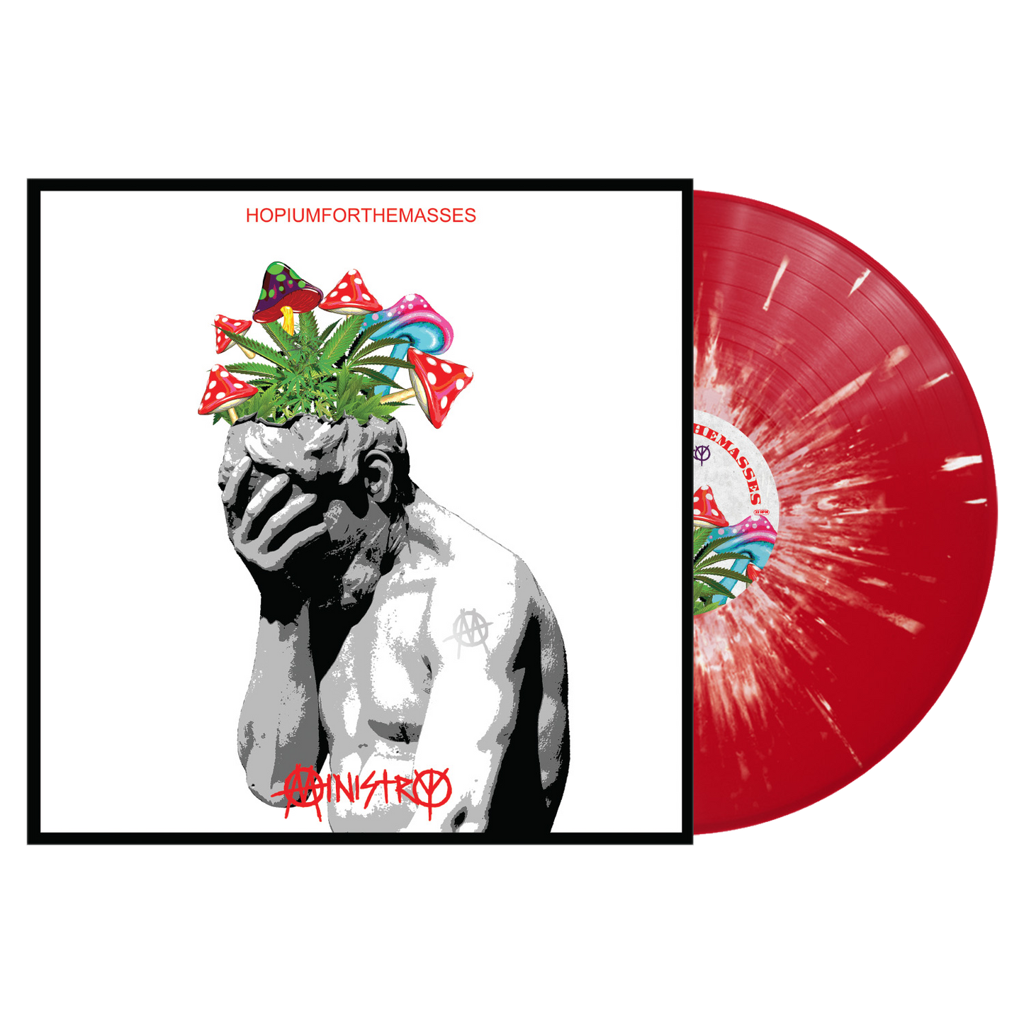 HOPIUMFORTHEMASSES LP (Red/White)