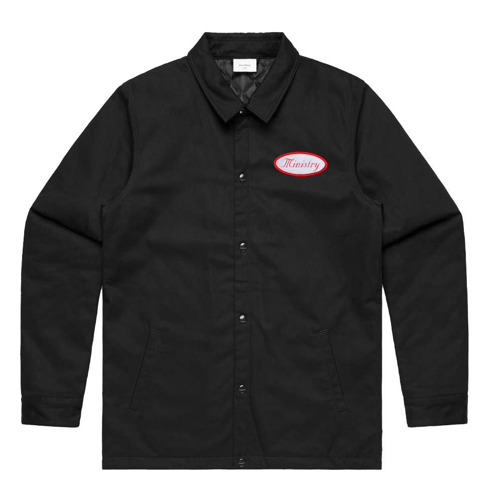 Script Logo Work Jacket (Black)