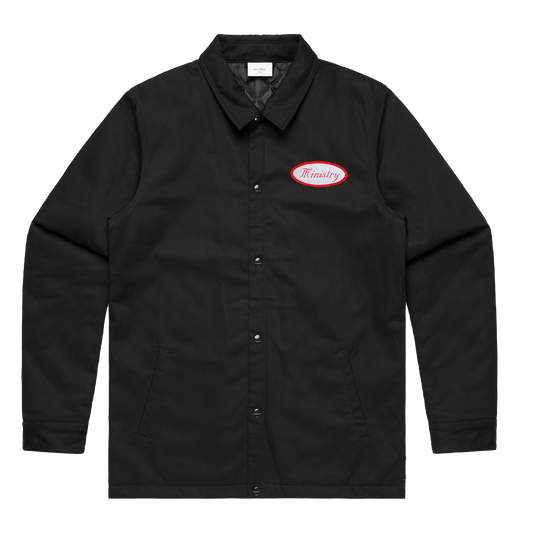 Script Logo Work Jacket (Black)