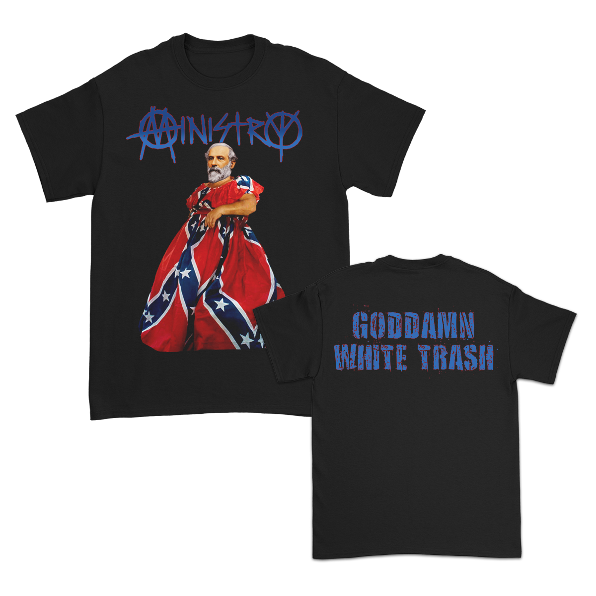 Goddamn White Trash T-Shirt (Black)