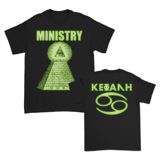 Glow-In-The-Dark Pyramid T-Shirt (Black)