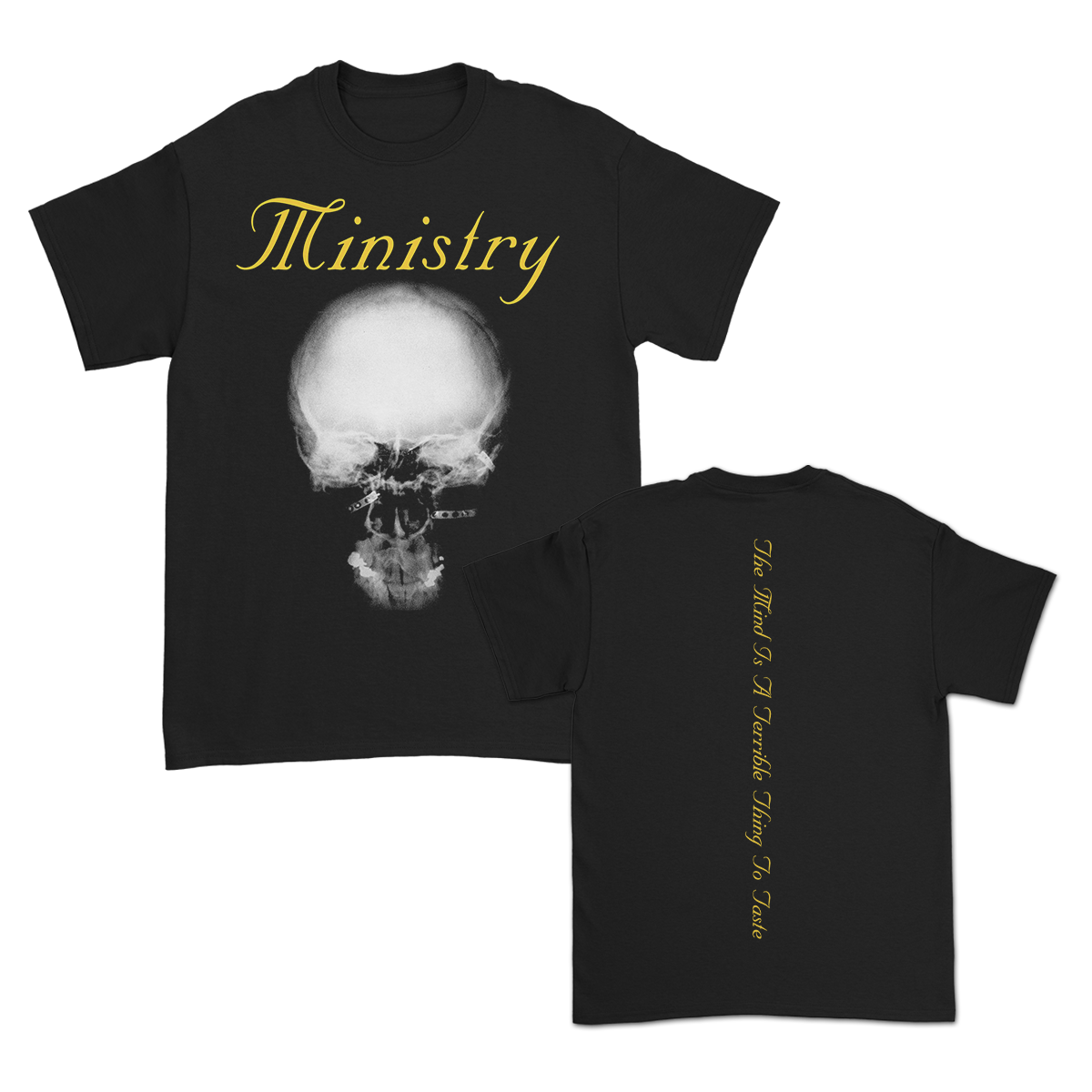 The Mind Is A Terrible Thing To Taste T-Shirt (Black)