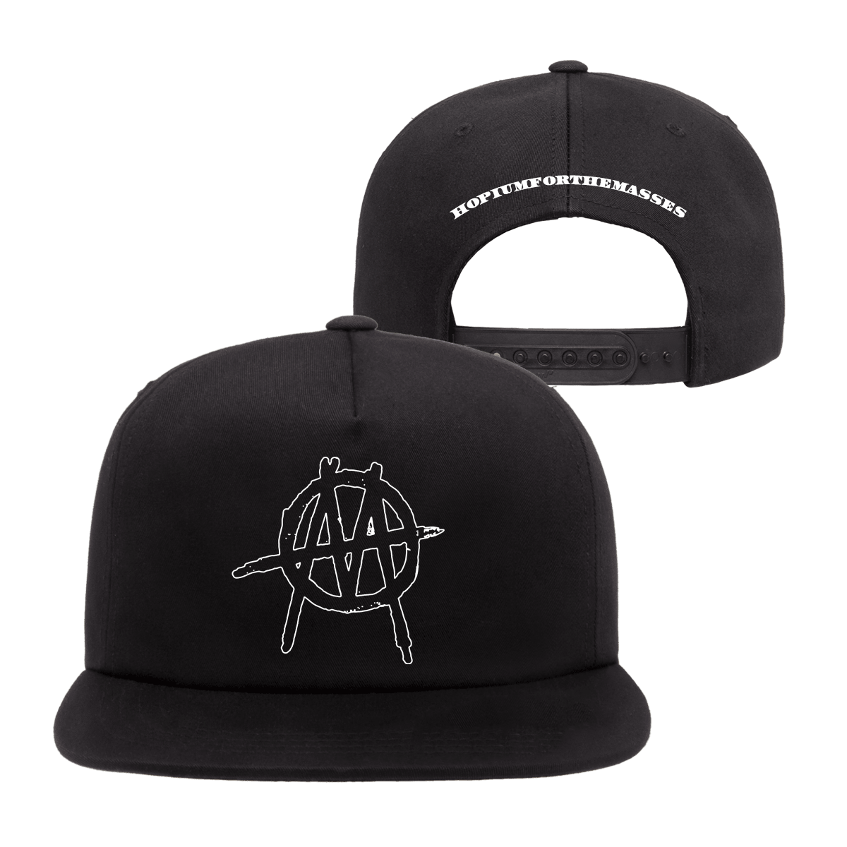 Hopium Snapback Hat (Black)