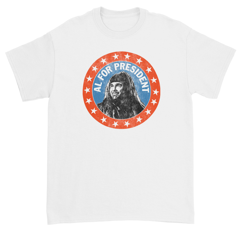 Al For President T-Shirt (White)